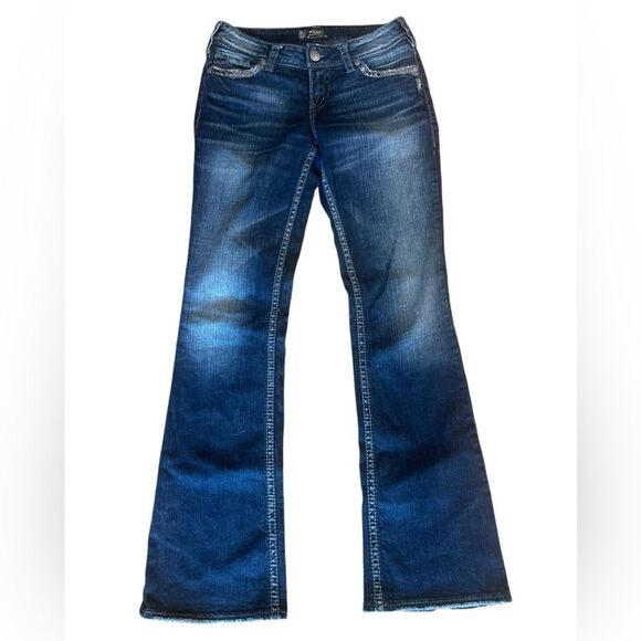 Silver Jeans Co Suki Mid Bootcut Jeans Womens Size 28 - Picture 3 of 14